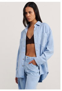 JAG Loe Shacket Powder Blue