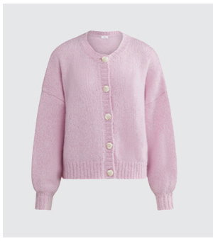 JAG Lily Cardigan Pink Frost