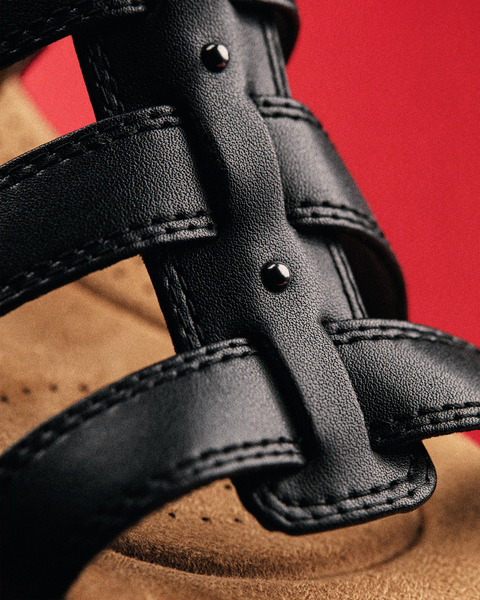 Clarks Trivanni Lux Black Leather