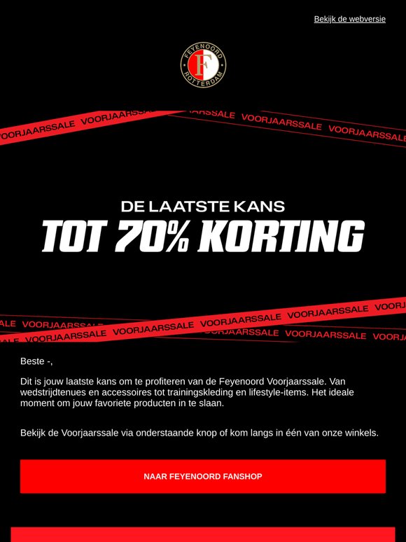 Laatste kans: tot 70% korting