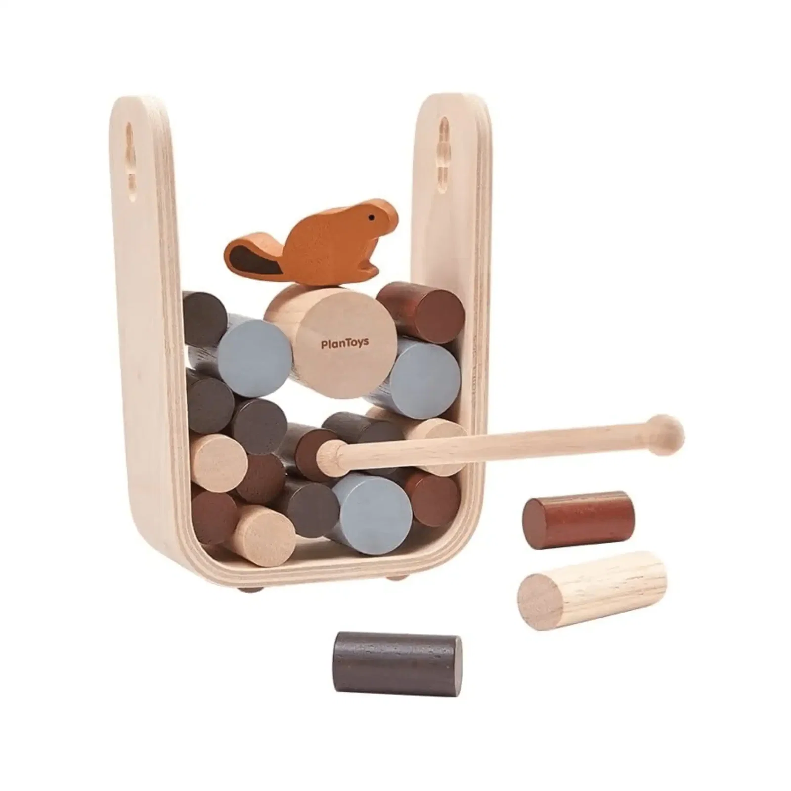Plan Toys Timber Tumble Wooden Strategy Game Great for open ended play Teaches cause and effect Made from sustainable rubberwood Join the mission to r...