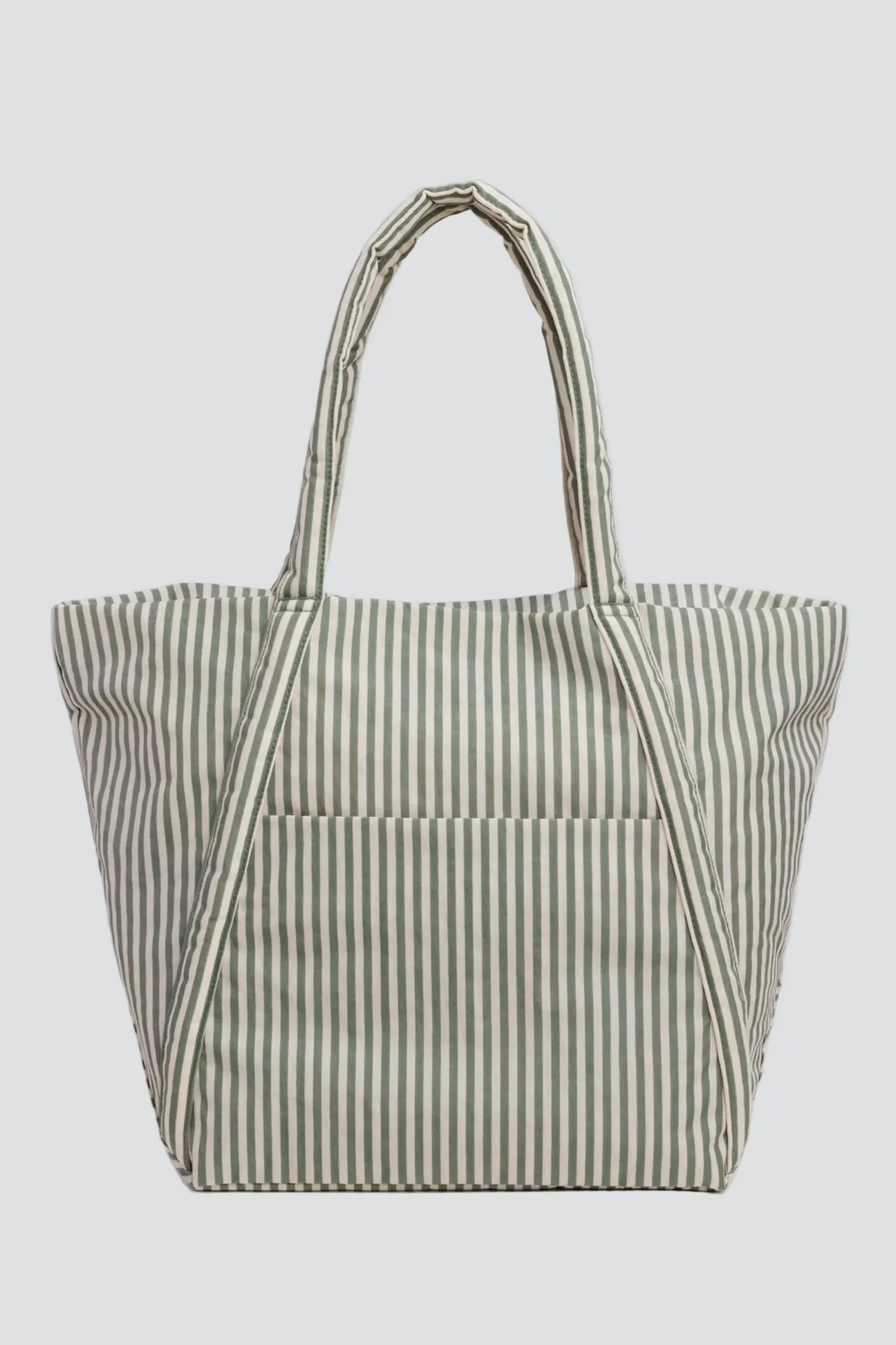 Image of Sage Stripe Cloud Bag