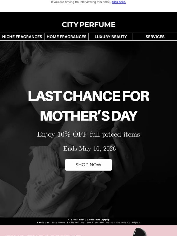 Last Chance for Mother’s Day – Don’t Miss Out 💐