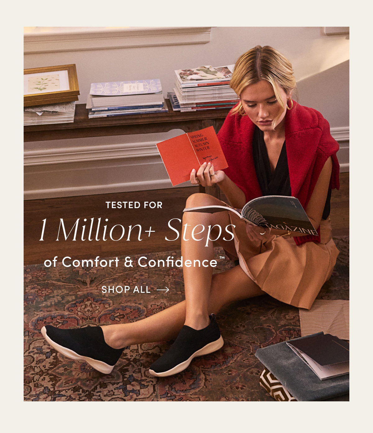 Tested For 1 Million+ Steps Of Comfort & Confidence.™ | Shop All
