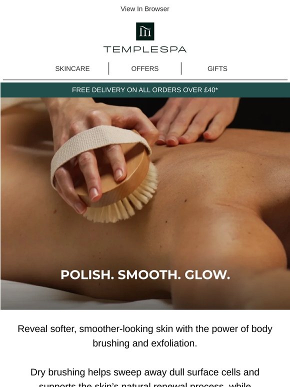 Time to Brush, Buff, Glow and Go!