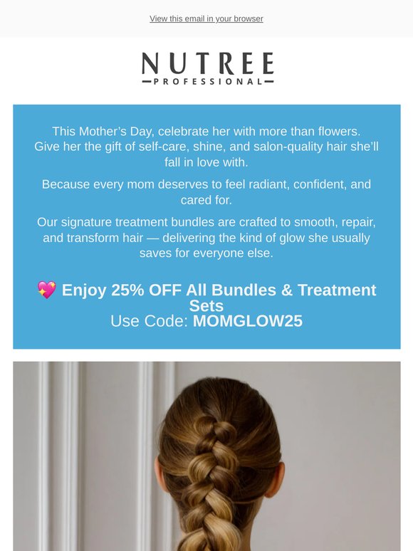 🌸 Celebrate Mom with 25% Off - MOMGLOW25 🌸