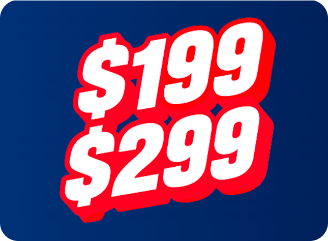 $199/$299