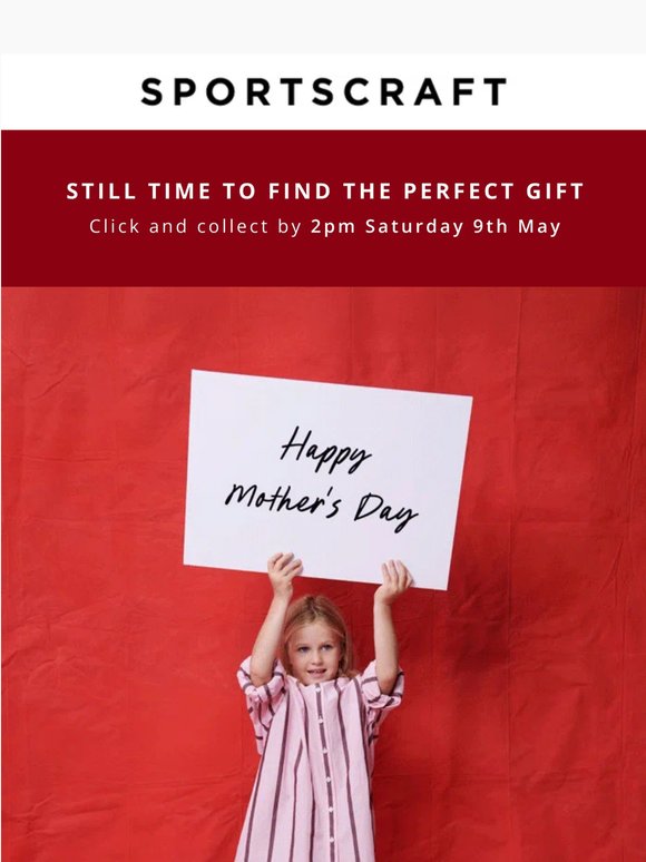 Last Call: Shop for Mother's Day Gifts