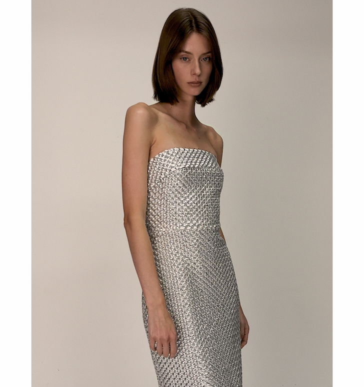 opulent scale dress
