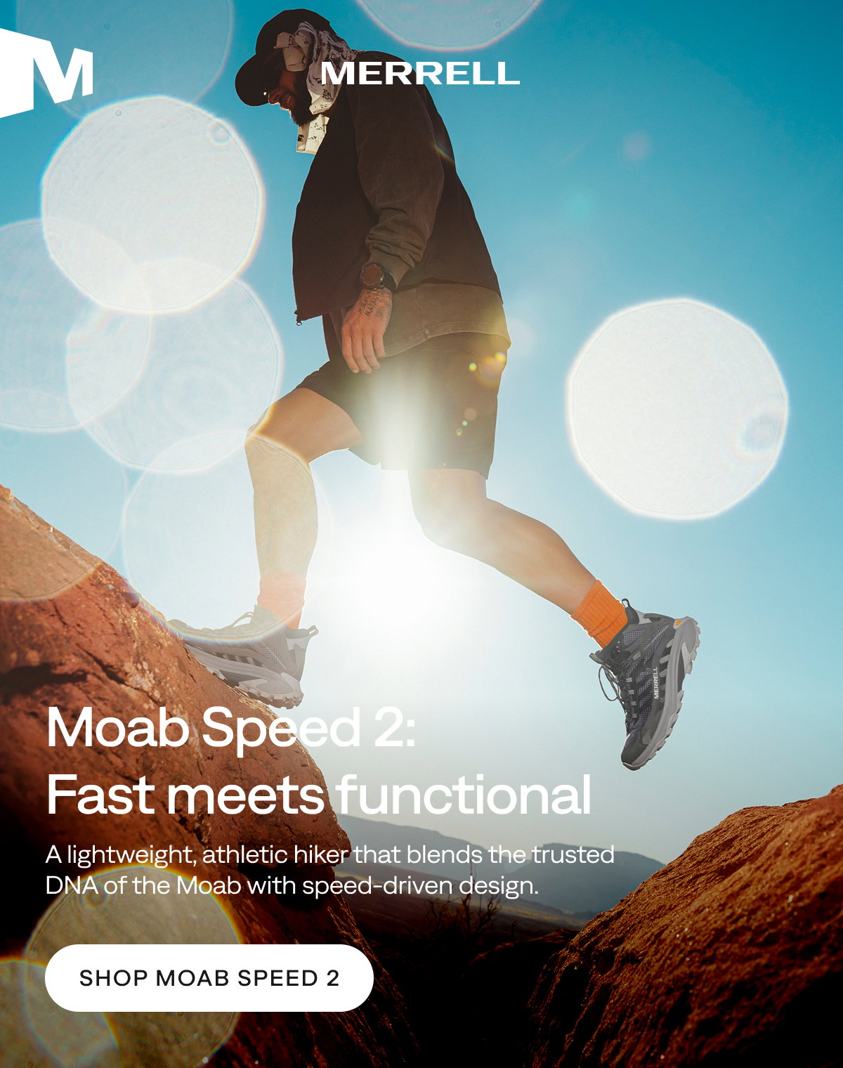 MERRELL. Moab Speed 2: Fast meets functional. A lightweight, athletic hiker that blends the trusted DNA of the Moab with speed-driven design. Shop the Moab Speed 2 Collection