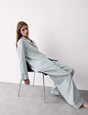 Pure Linen Revere Pyjama Set
