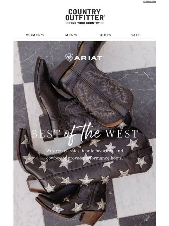 Classic Boots For The West