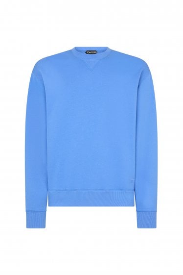 Cotton Sweatshirt Blue