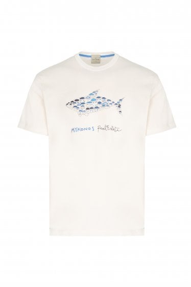 Riviera Shark T Shirt White