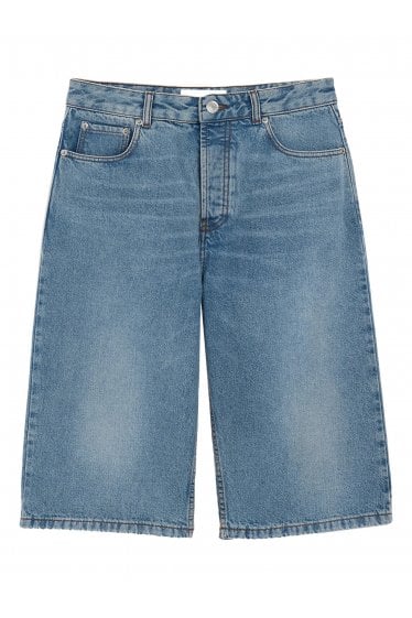 Denim Bermuda Shorts Blue