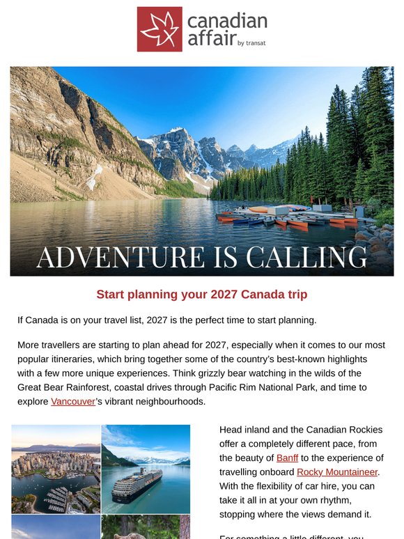 Looking Ahead to 2027: Plan Your Canada Journey 🍁