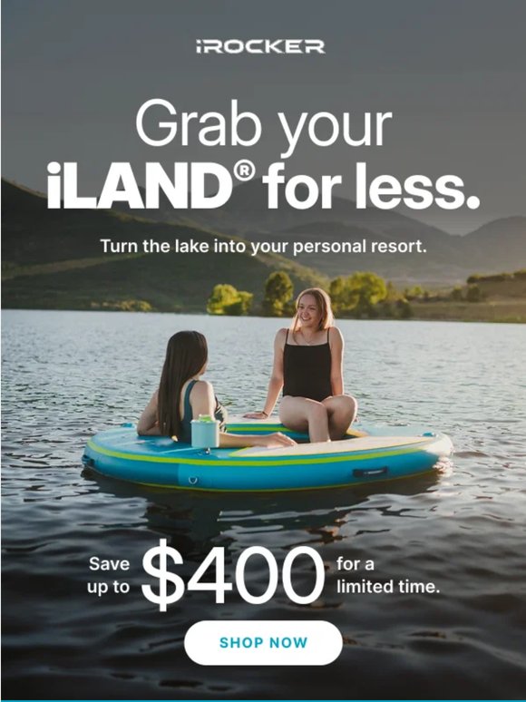 iLAND® Round Floats Are at Pre-Season Pricing