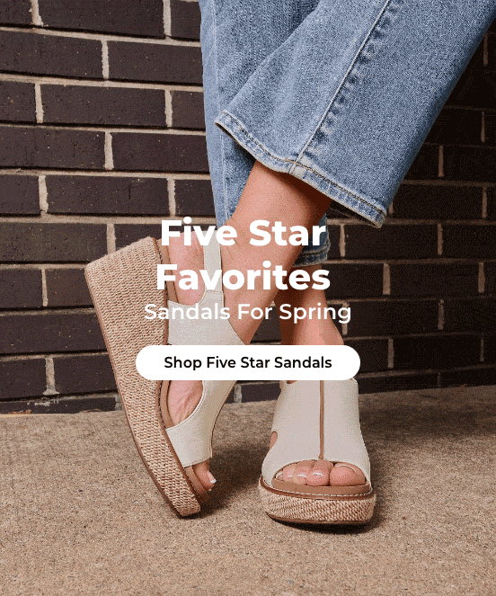 Five Star Favorites | Sandals For Spring