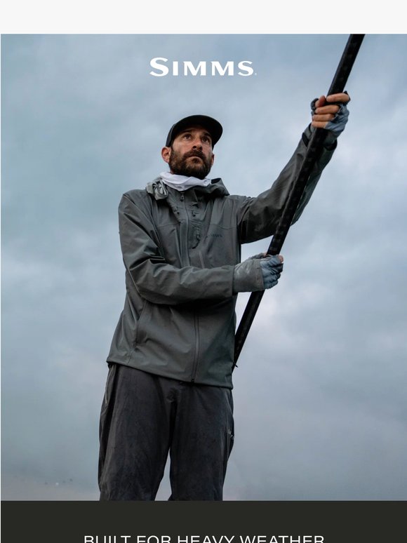 Rain gear without the weight