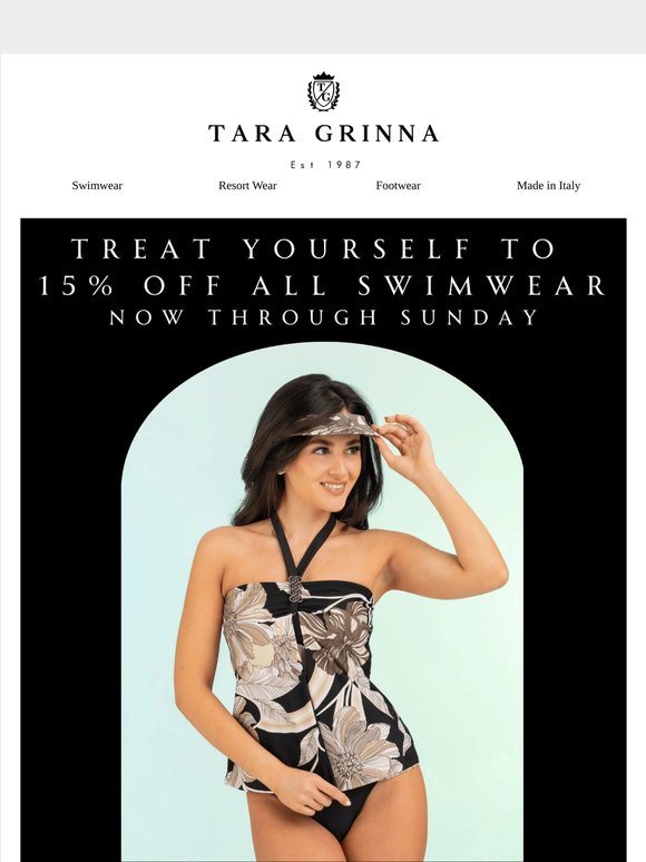 TREAT YOURSELF TO 15% OFF