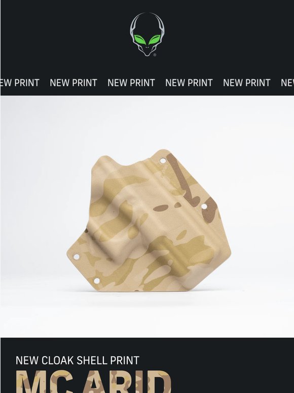 Multicam Arid - New CLOAK Print
