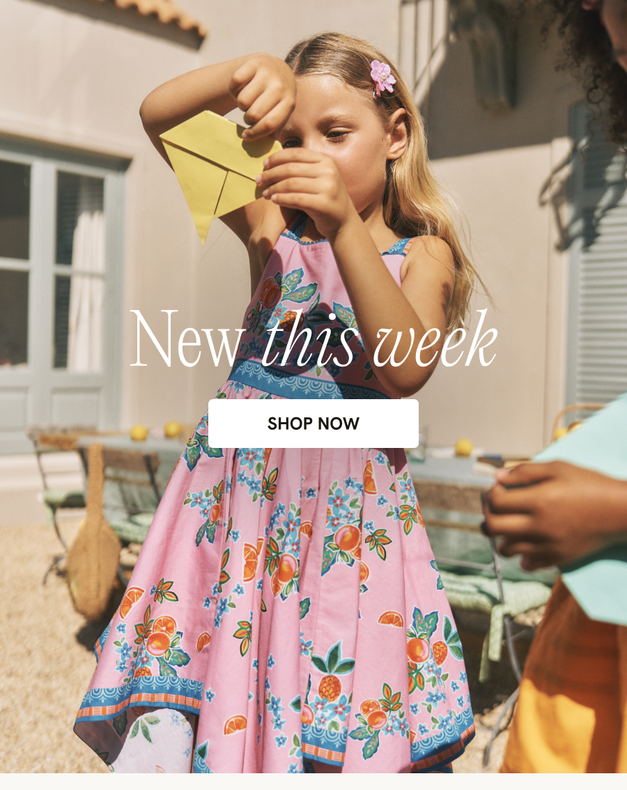 "New this week SHOP NOW"