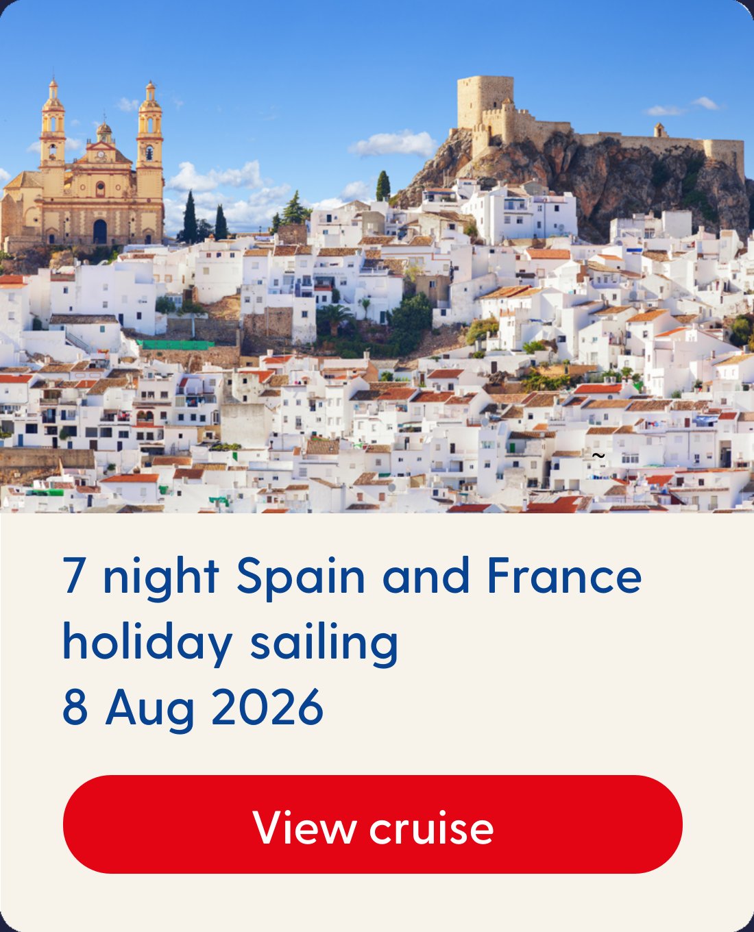 7 night Spain and France holiday