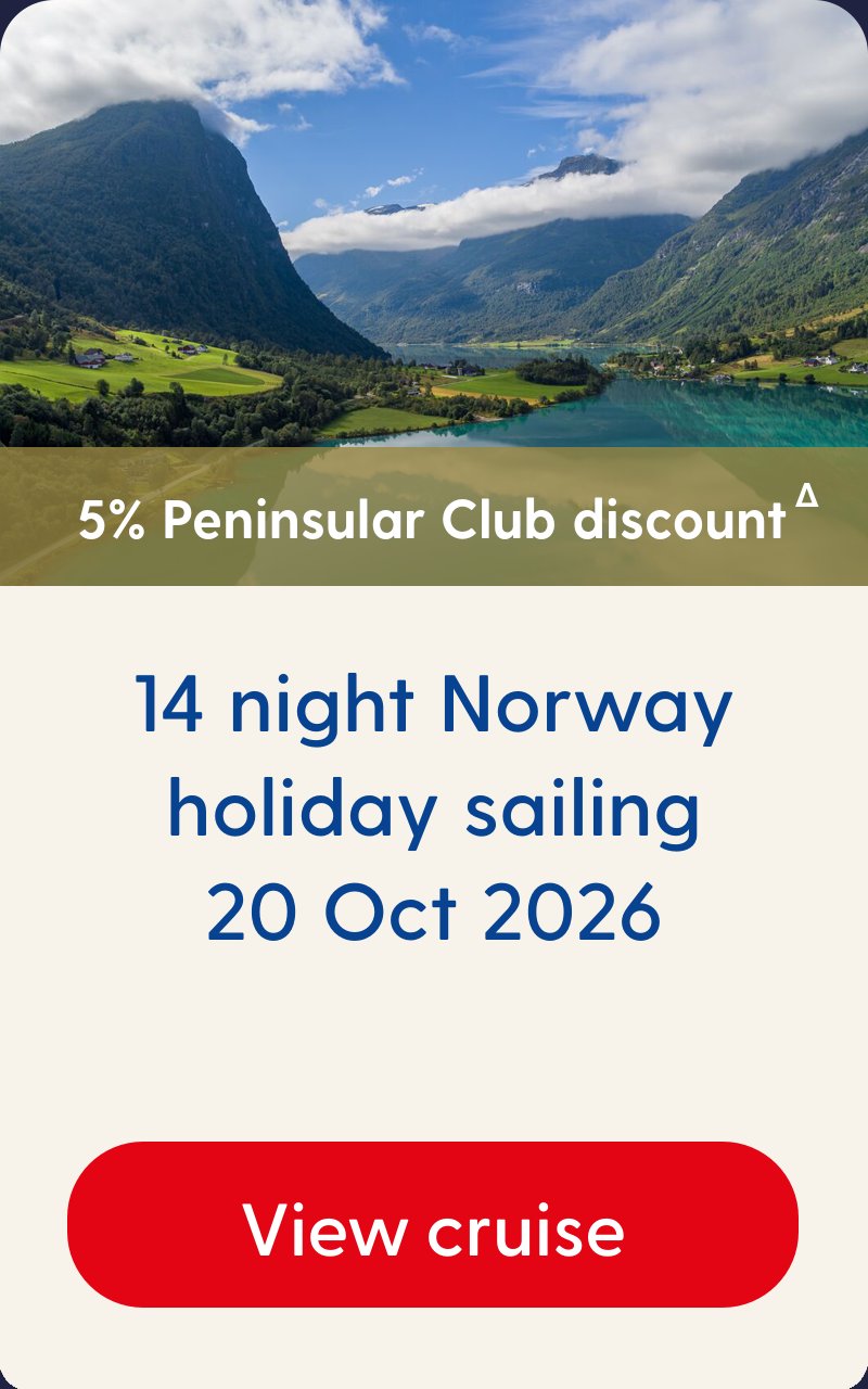 14 night Norwegian Fjords holiday