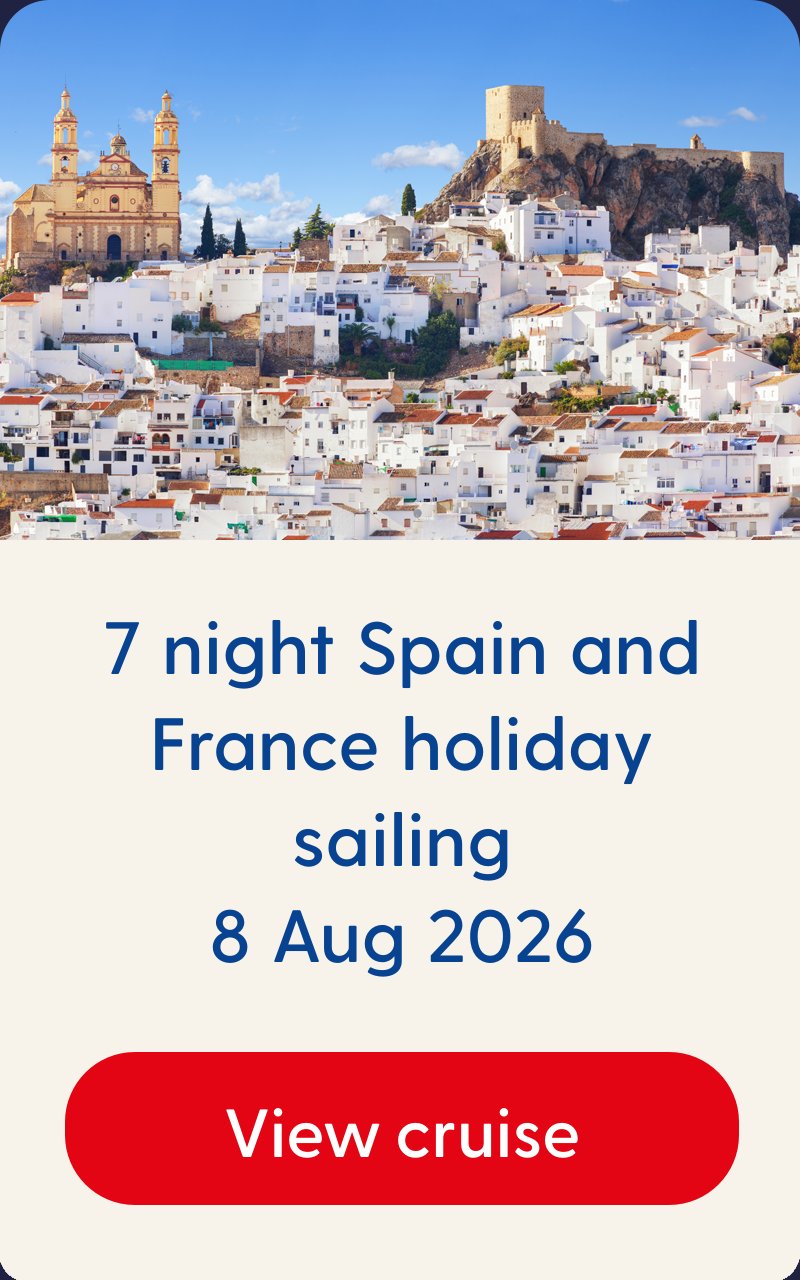 7 night Spain and France holiday