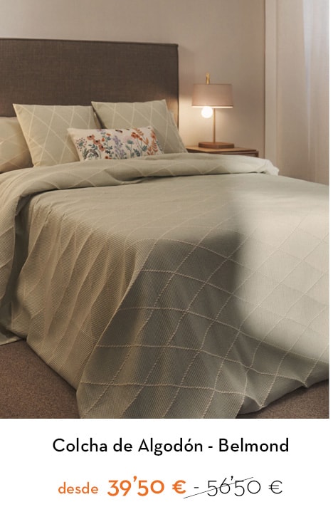 colcha belmond desde 39.50 euros.