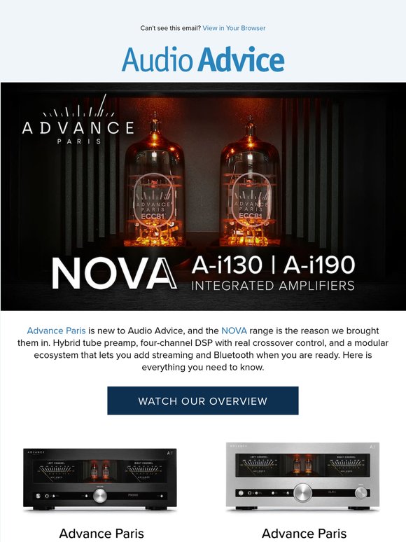 ☄️ Advance Paris NOVA: The Integrated Amp That Grows With Your System