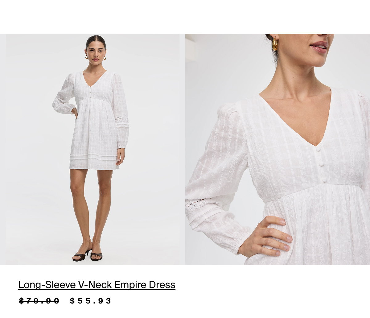 long-sleeve-v-neck-button-down-mini-dress-women-493846