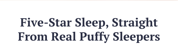 Puffy Customer Reviews