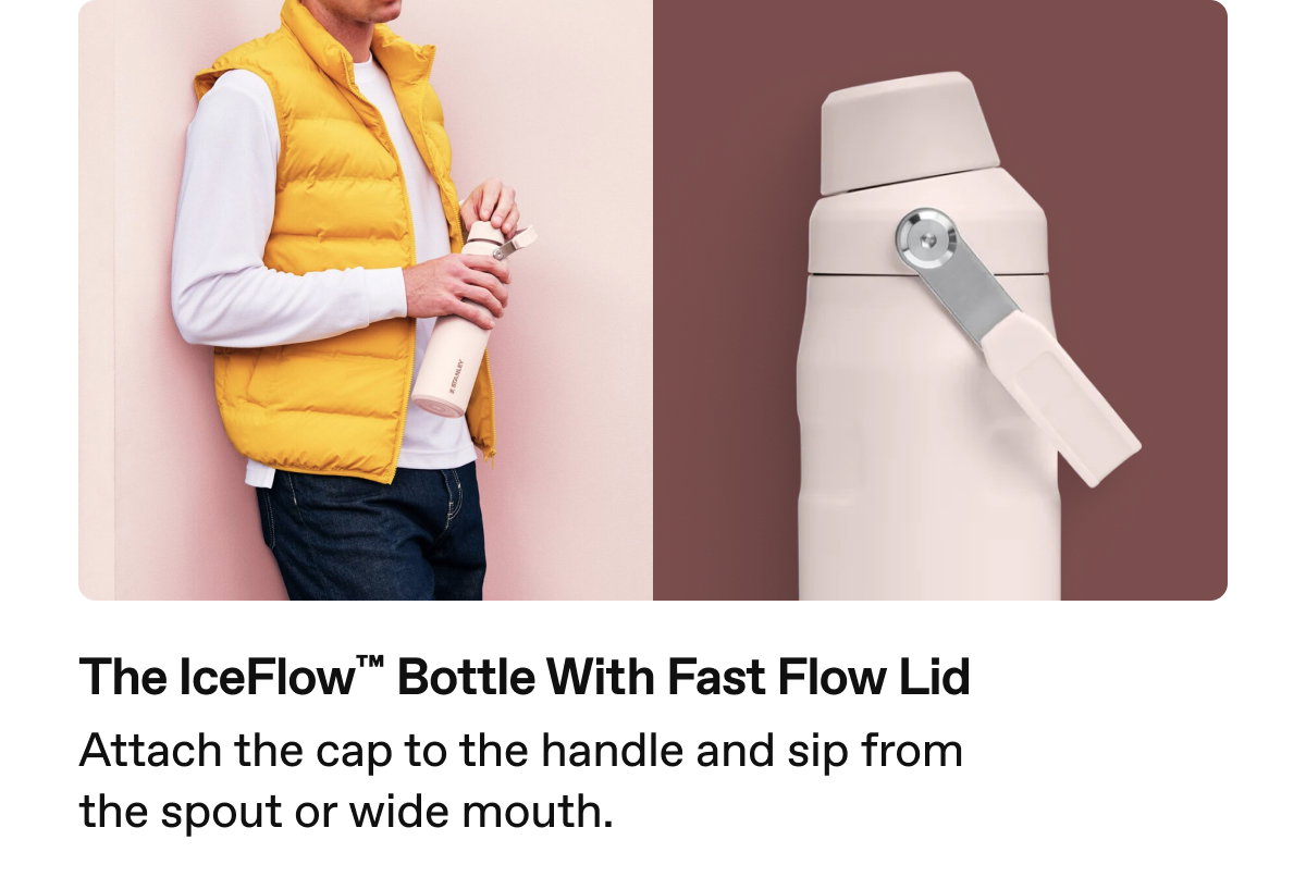 IceFlow™ Bottle with Fast Flow Lid