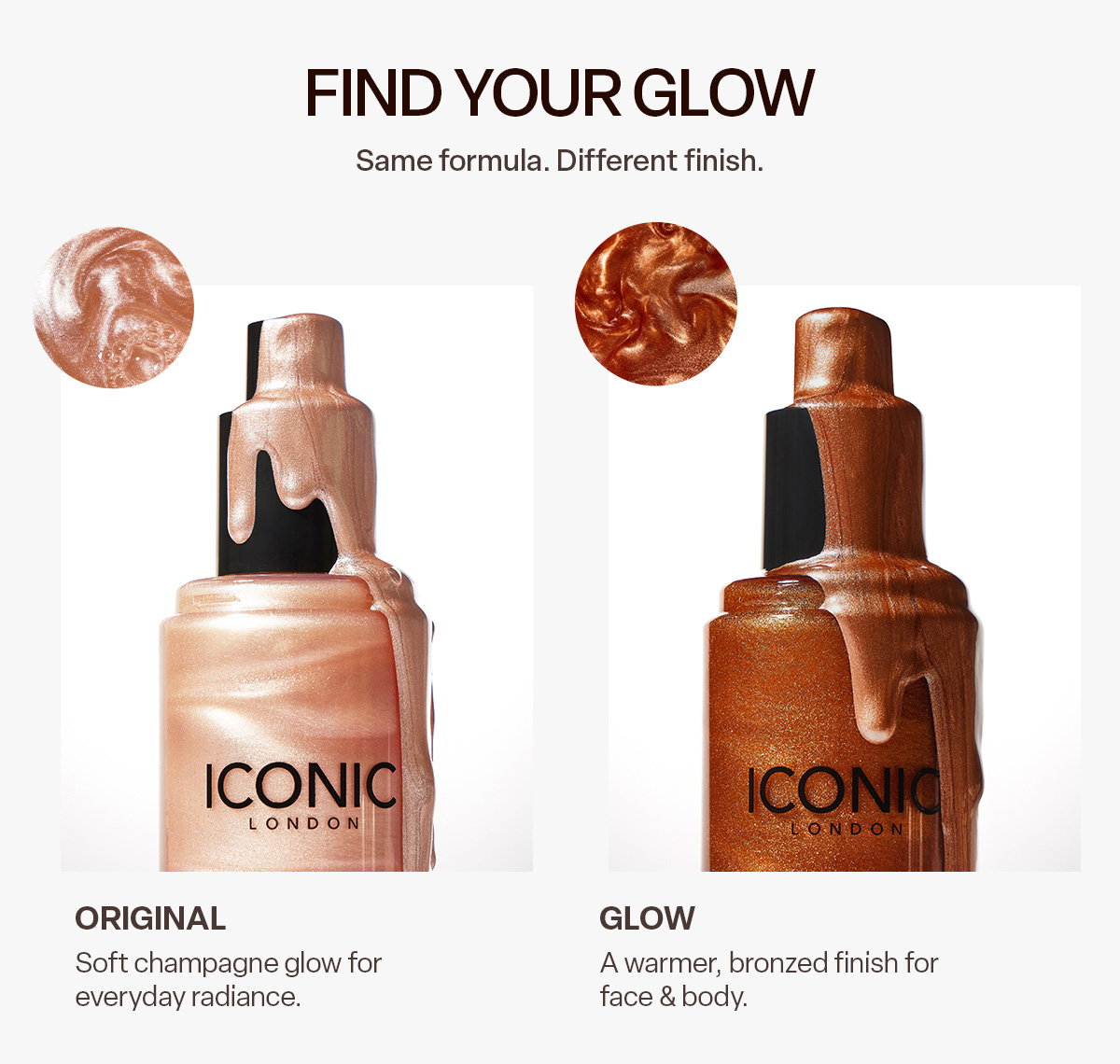 Prep-Set-Glow - find your glow - available in two shades