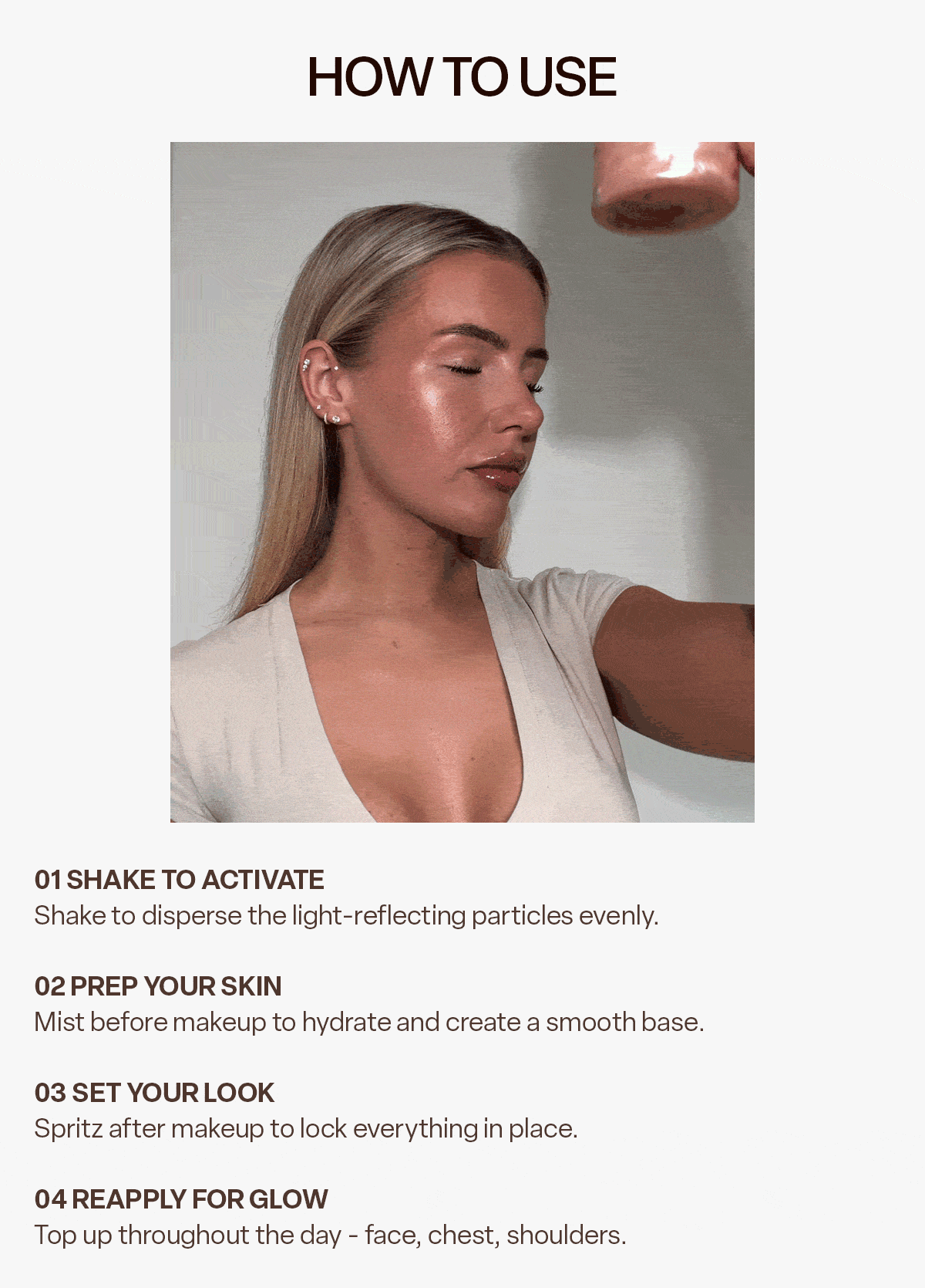 Prep-Set-Glow - how to use