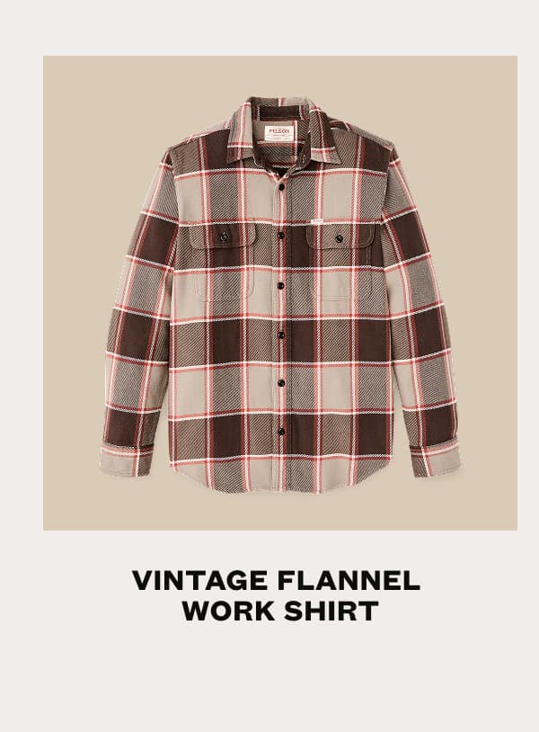 Vintage Flannel Work Shirt