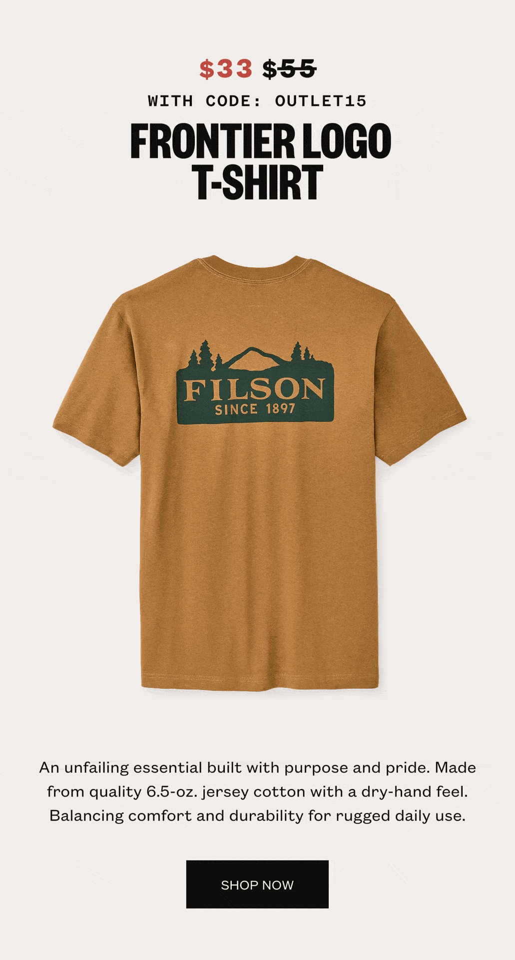Frontier Logo T Shirt