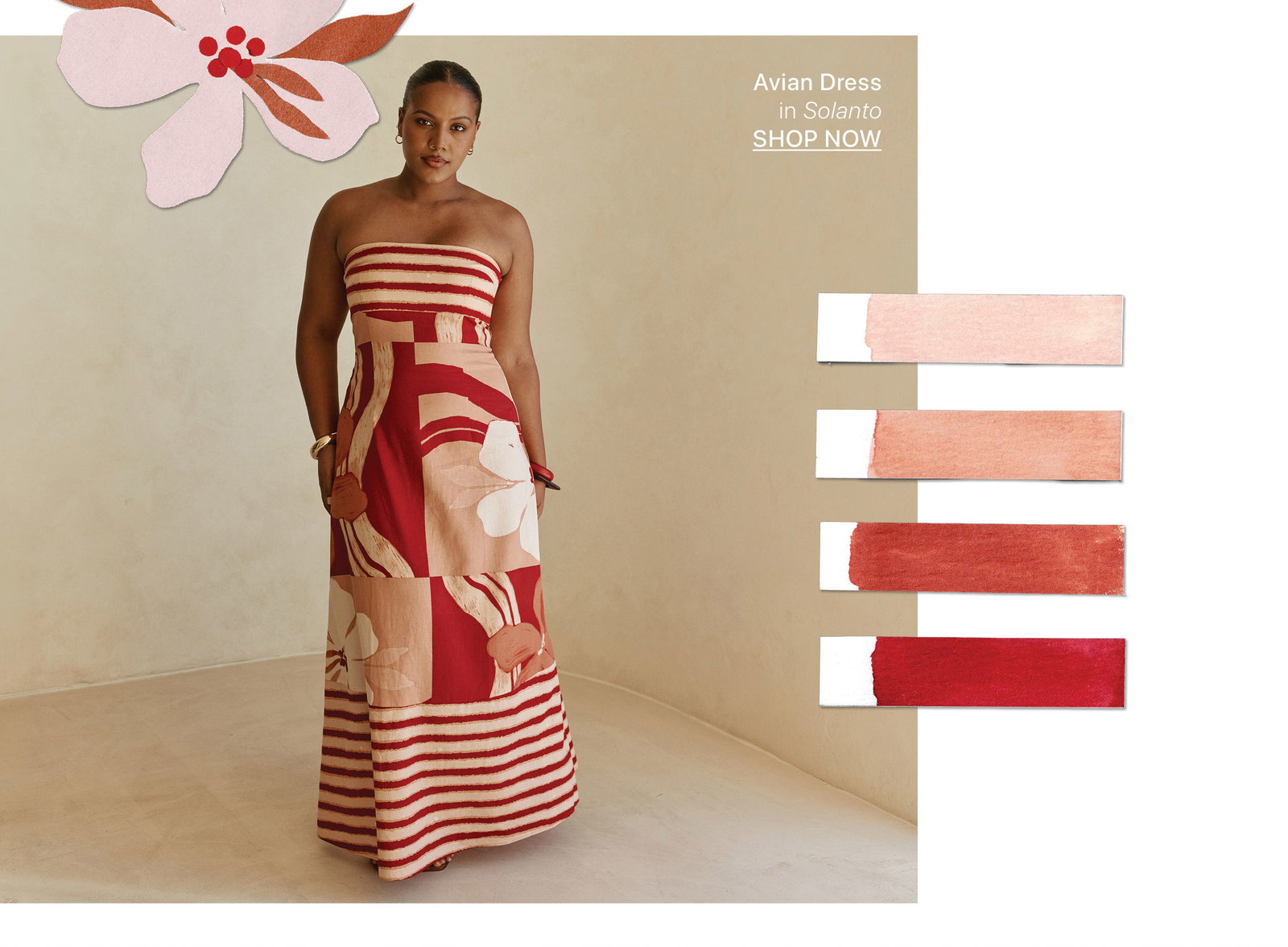 Avian Dress In Solanto
