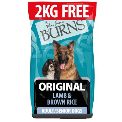 14kg Burns Dry Dog Food - 12kg + 2kg Free! *