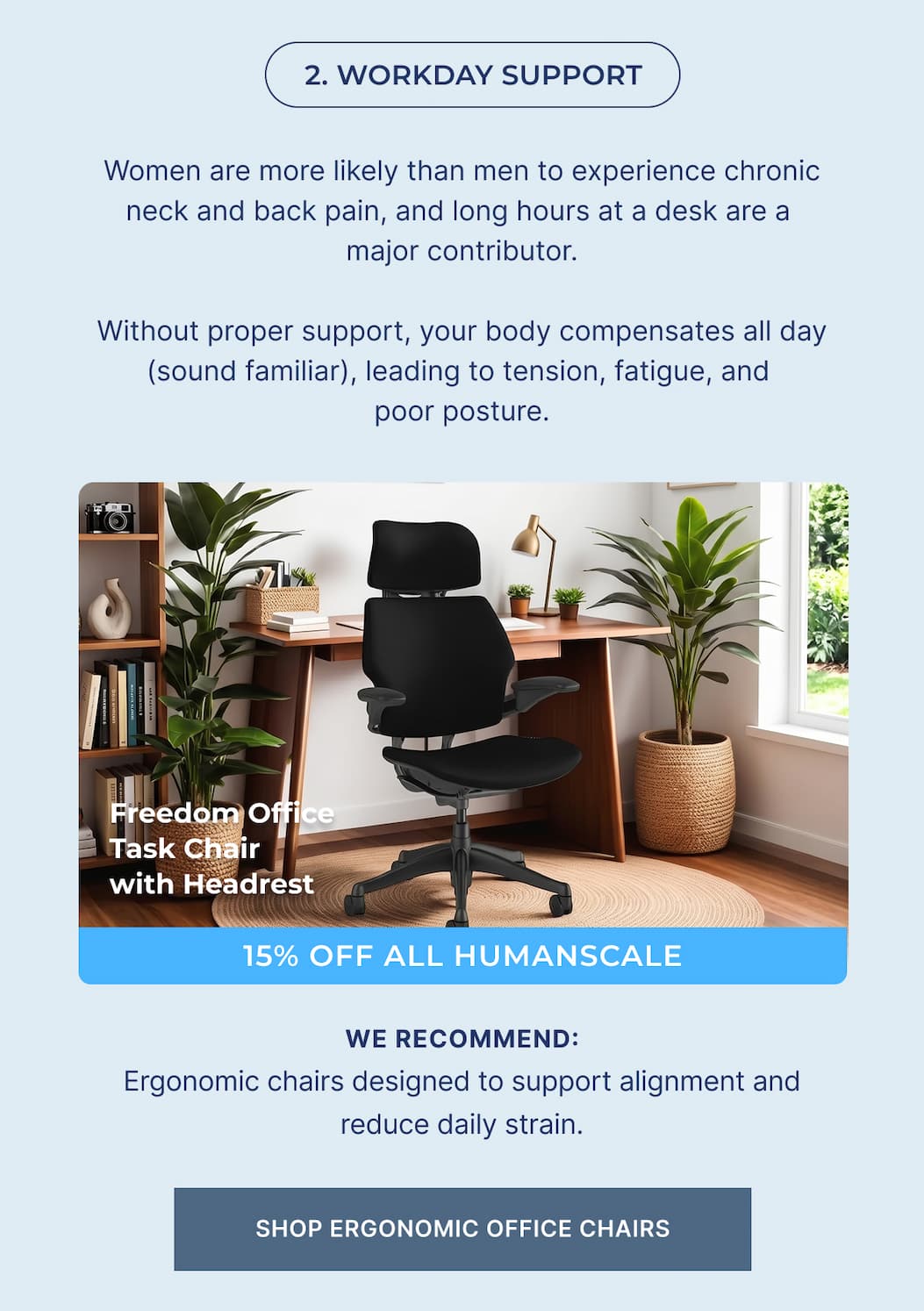 ergonomic office chairs