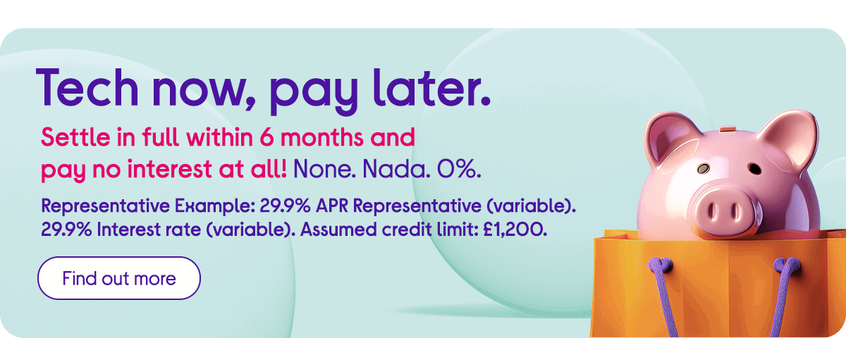 Tech now, pay later.