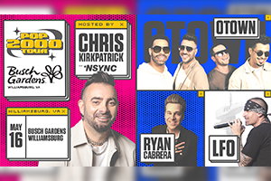 Pop 2000 Tour with Chris Kirkpatrick of *NSYNC, O-Town, Ryan Cabrera & LFO