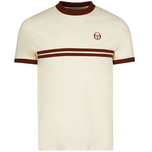 Sergio Tacchini x Stuarts x Stuarts Supermac T-Shirt - Buttercream