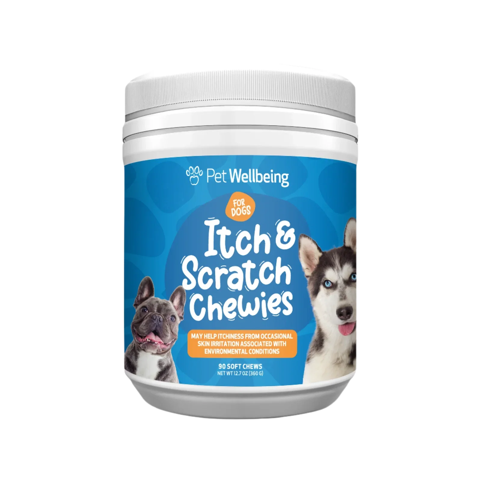 Image of Itch & Scratch Chewies - Comfortable and Healthy Skin for Dogs