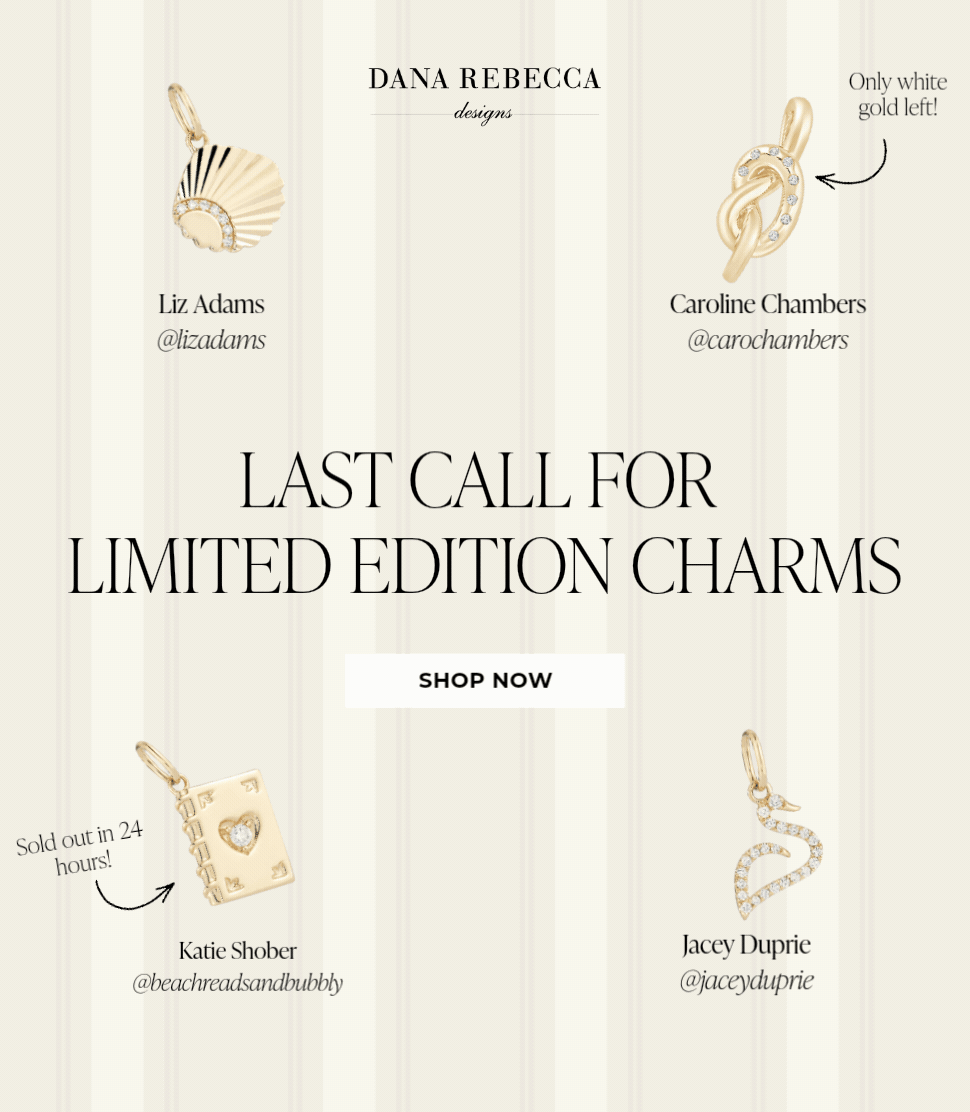 Last call for limited edition charms. Shop Now.