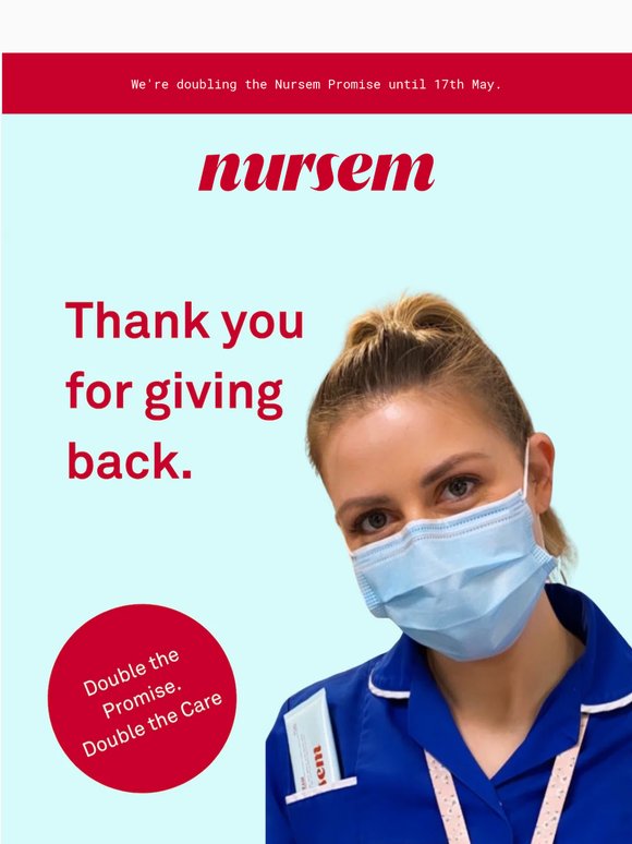 Thank you for giving back