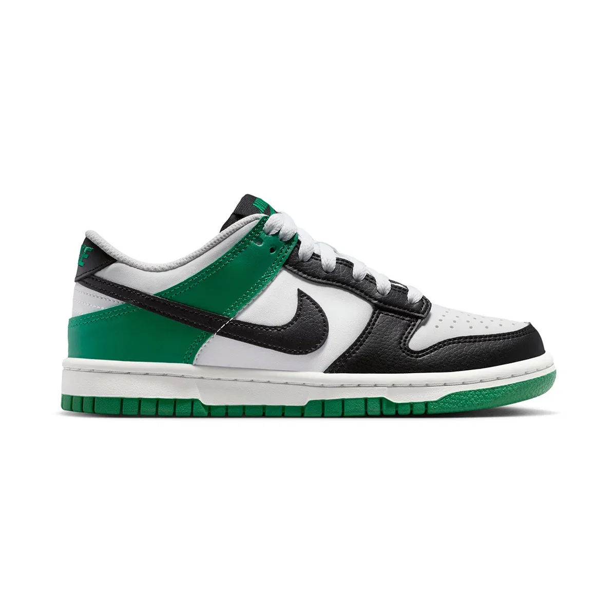 Image of Nike Dunk Low 'Off-White Malachite' Big Kids' Shoes