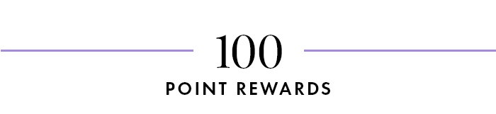 100 point rewards