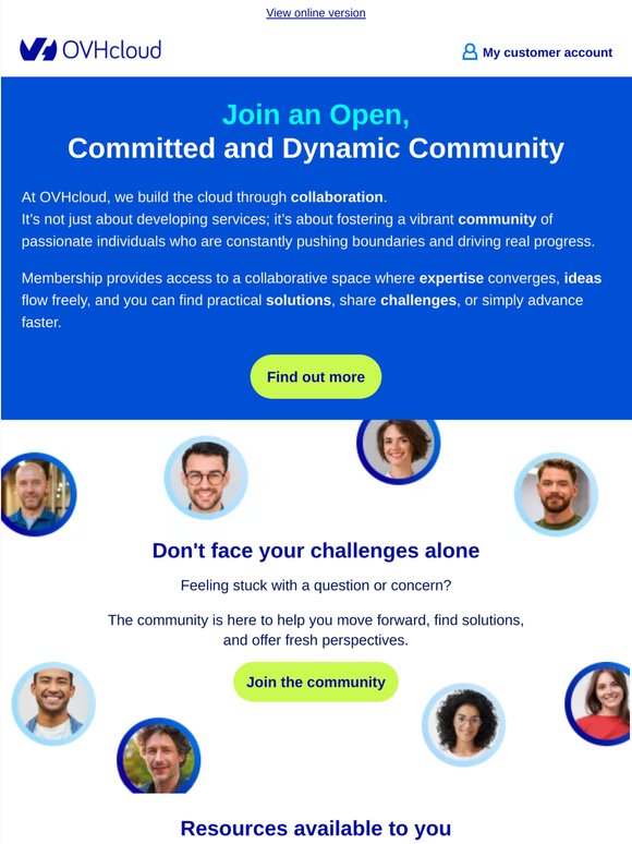 Connect with the cloud expert community